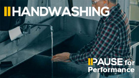 Pause for Performance: Handwashing